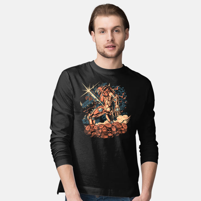 One Target At A Time-Mens-Long Sleeved-Tee-Estudio Horta