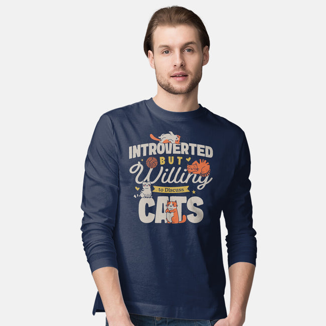 Willing To Discuss Cats-Mens-Long Sleeved-Tee-Herk Up Tees