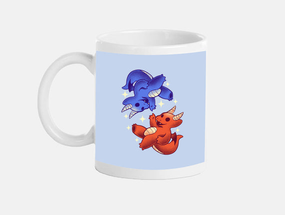 Fire And Water Dragons