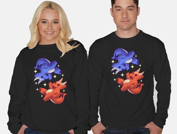 Fire And Water Dragons