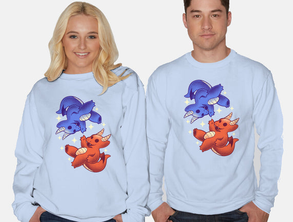 Fire And Water Dragons