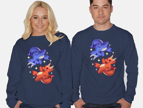Fire And Water Dragons