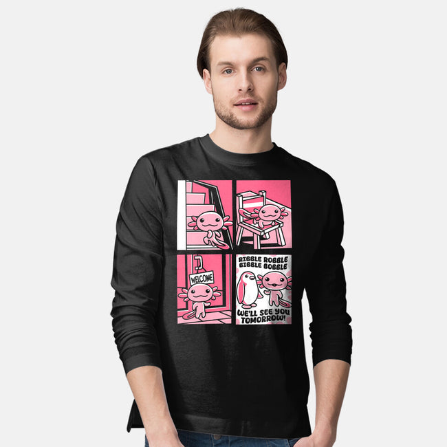 Ask An Axolotl-Mens-Long Sleeved-Tee-estudiofitas