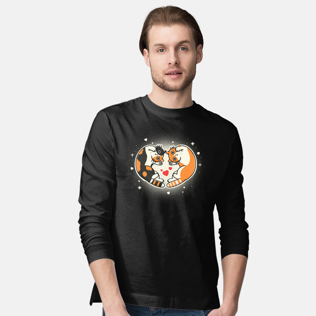 The Meow Lovers-Mens-Long Sleeved-Tee-Freecheese