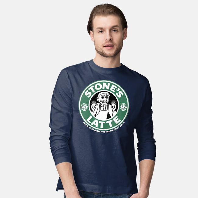 Stonebucks Latte-Mens-Long Sleeved-Tee-naomori