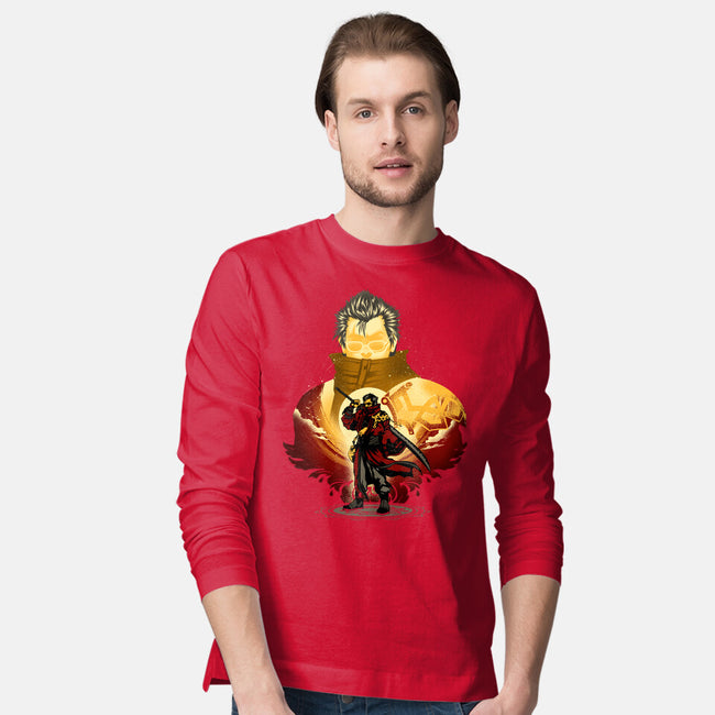 Warrior Monk Of Yevon-Mens-Long Sleeved-Tee-hypertwenty