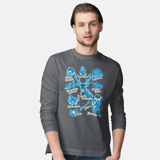 Magic Spells-Mens-Long Sleeved-Tee-NemiMakeit