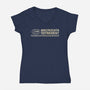 The Work Is Mysterious And Important-Womens-V-Neck-Tee-kg07