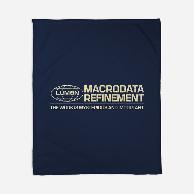 The Work Is Mysterious And Important-None-Fleece-Blanket-kg07