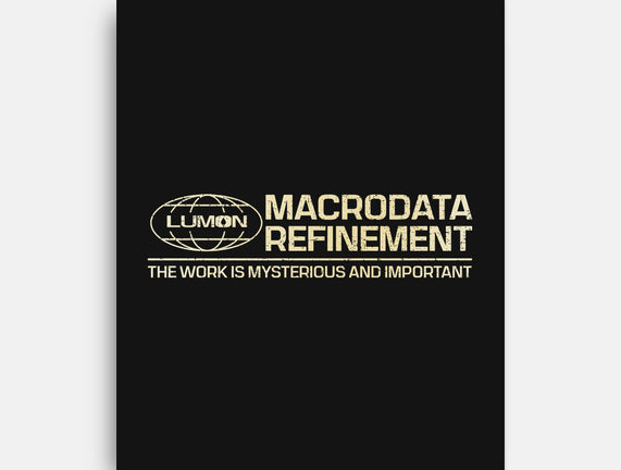 The Work Is Mysterious And Important