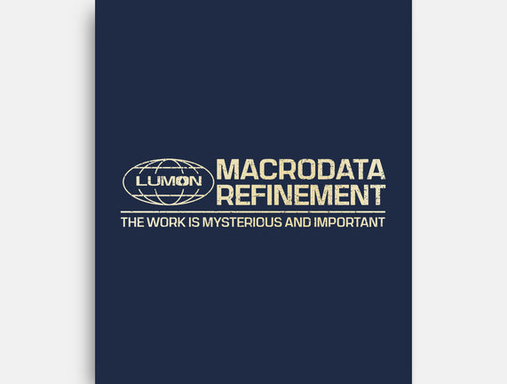 The Work Is Mysterious And Important