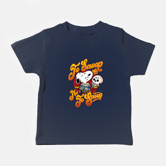 To Snoop Or Not-Baby-Basic-Tee-demonigote