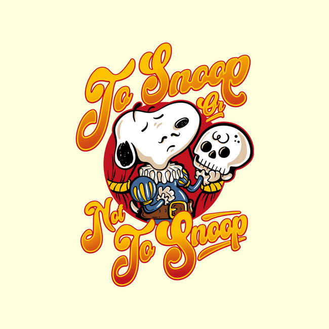 To Snoop Or Not-None-Removable Cover w Insert-Throw Pillow-demonigote