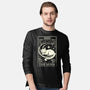 The Moon Tarot Card-Mens-Long Sleeved-Tee-fanfabio