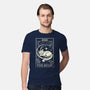 The Moon Tarot Card-Mens-Premium-Tee-fanfabio