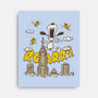 Beagle Kong-None-Stretched-Canvas-Getsousa!