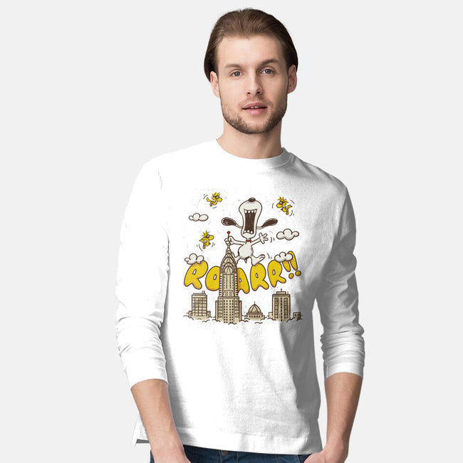 Beagle Kong-Mens-Long Sleeved-Tee-Getsousa!