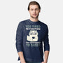 Too Tired Too Caffeinated-Mens-Long Sleeved-Tee-Nemons