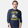 Existing Makes Me Exhausted-Mens-Long Sleeved-Tee-koalastudio