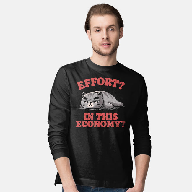 Effort In This Economy-Mens-Long Sleeved-Tee-koalastudio