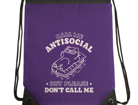 But Please Don't Call Me