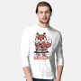 Fox You I'm Reading-Mens-Long Sleeved-Tee-koalastudio