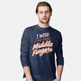 Middle Fingers-Mens-Long Sleeved-Tee-koalastudio