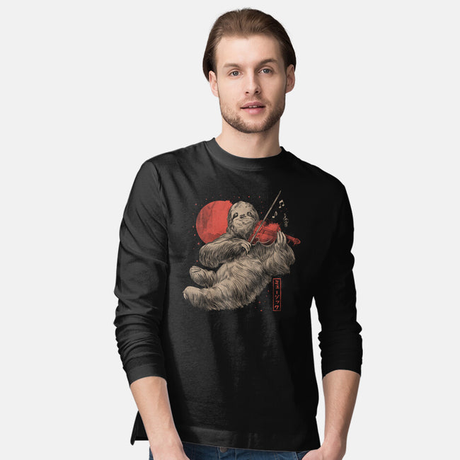 Calm Song-Mens-Long Sleeved-Tee-eduely