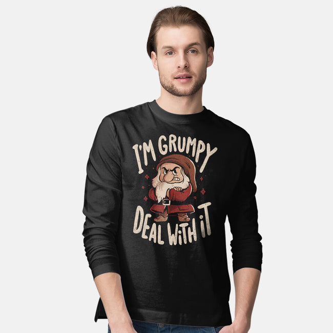 I’m Grumpy Deal With It-Mens-Long Sleeved-Tee-Arigatees
