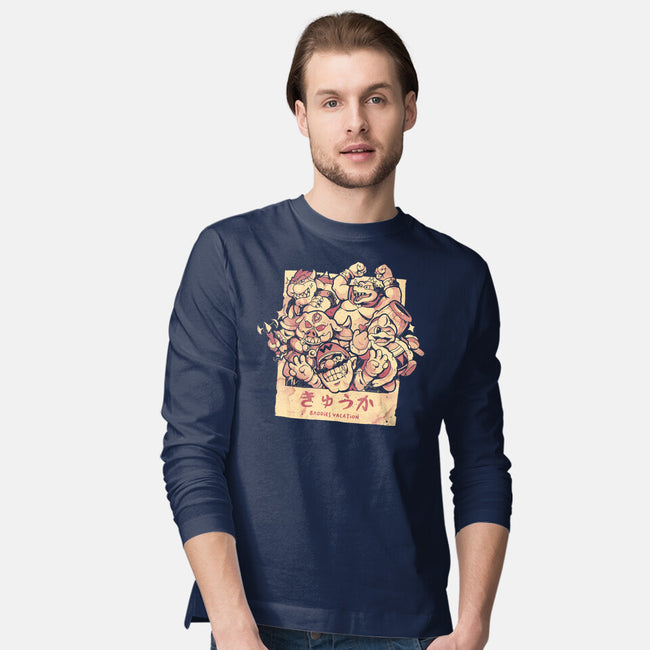 Baddies Vacation-Mens-Long Sleeved-Tee-Arigatees