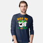 Kiss Me I'm Aye-rish-Mens-Long Sleeved-Tee-Boggs Nicolas