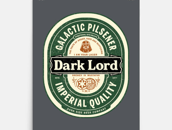 Dark Lord Pilsener