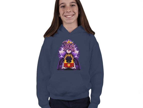 Dark Queen Flower Face