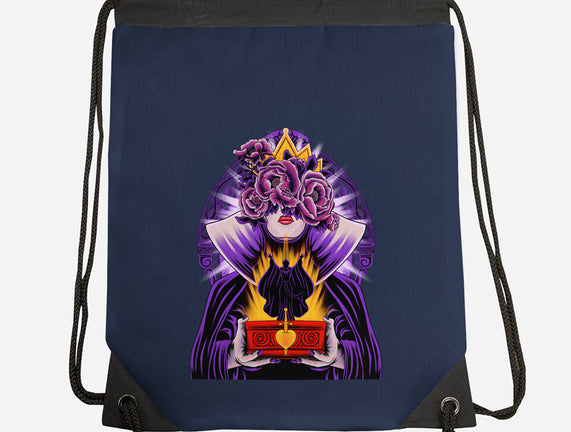 Dark Queen Flower Face