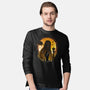 Chewie Night-Mens-Long Sleeved-Tee-dandingeroz