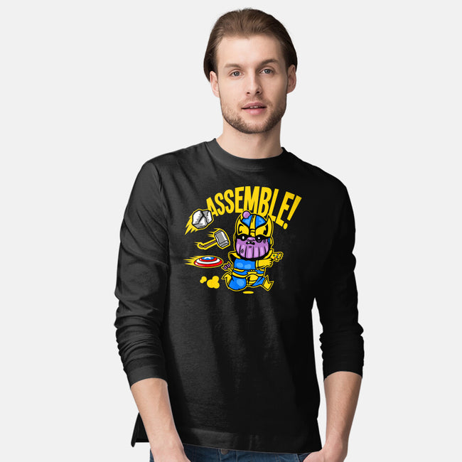 Assemble-Mens-Long Sleeved-Tee-demonigote