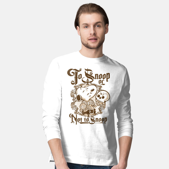 Hamlet Puppy-Mens-Long Sleeved-Tee-demonigote