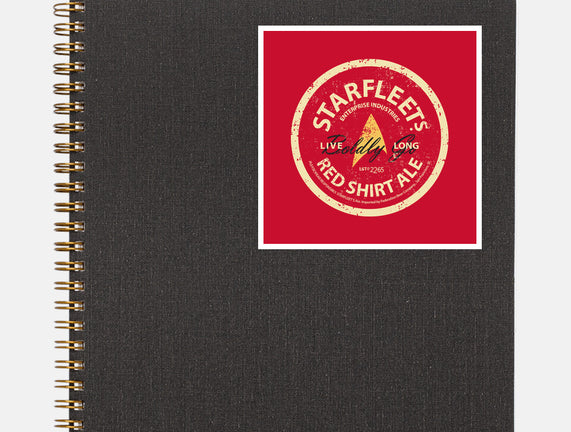 Starfleet's Red Shirt Ale