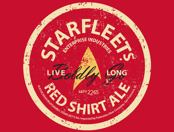 Starfleet's Red Shirt Ale