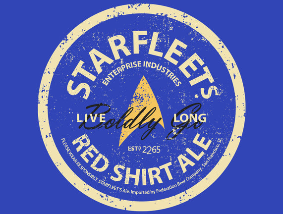 Starfleet's Red Shirt Ale