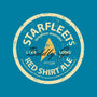 Starfleet's Red Shirt Ale-Mens-Basic-Tee-retrodivision