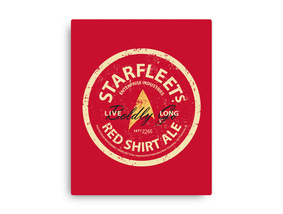 Starfleet's Red Shirt Ale