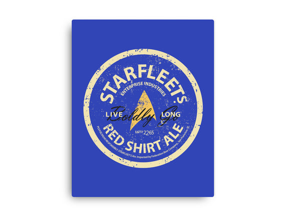 Starfleet's Red Shirt Ale