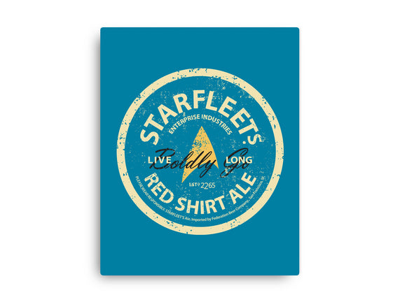 Starfleet's Red Shirt Ale