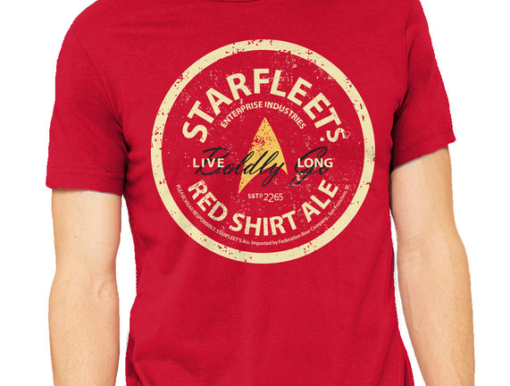 Starfleet's Red Shirt Ale