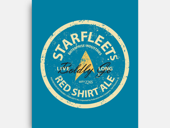 Starfleet's Red Shirt Ale