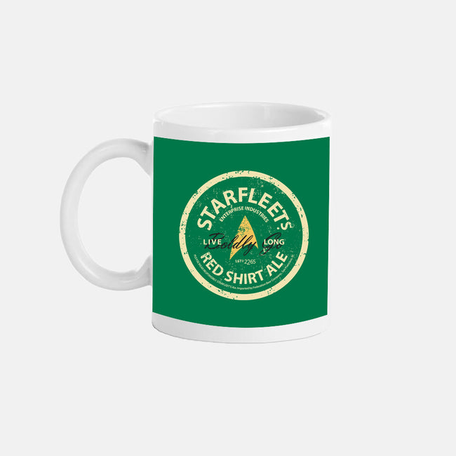 Starfleet's Red Shirt Ale-None-Mug-Drinkware-retrodivision