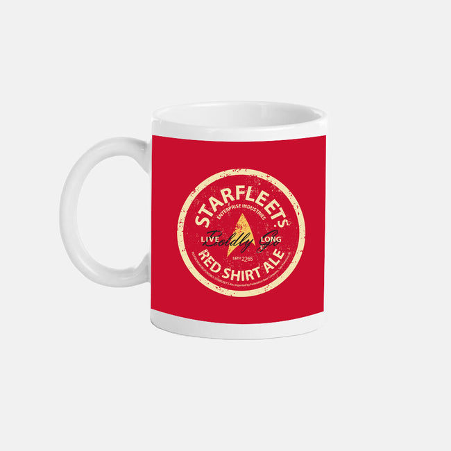 Starfleet's Red Shirt Ale-None-Mug-Drinkware-retrodivision