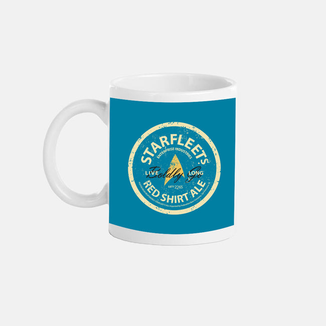 Starfleet's Red Shirt Ale-None-Mug-Drinkware-retrodivision