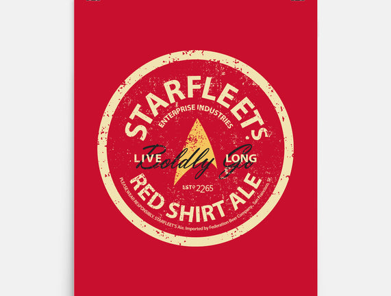 Starfleet's Red Shirt Ale